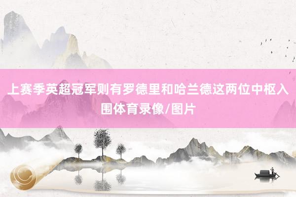 上赛季英超冠军则有罗德里和哈兰德这两位中枢入围体育录像/图片