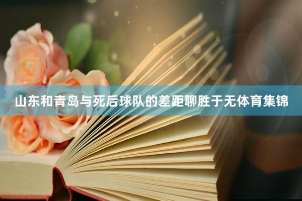山东和青岛与死后球队的差距聊胜于无体育集锦