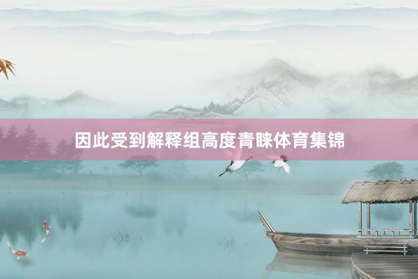 因此受到解释组高度青睐体育集锦
