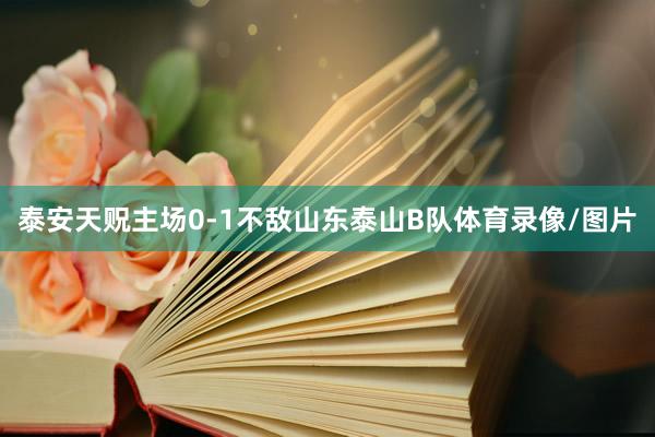 泰安天贶主场0-1不敌山东泰山B队体育录像/图片