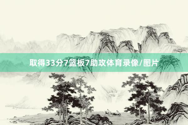 取得33分7篮板7助攻体育录像/图片