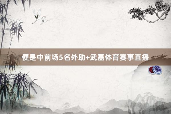 便是中前场5名外助+武磊体育赛事直播