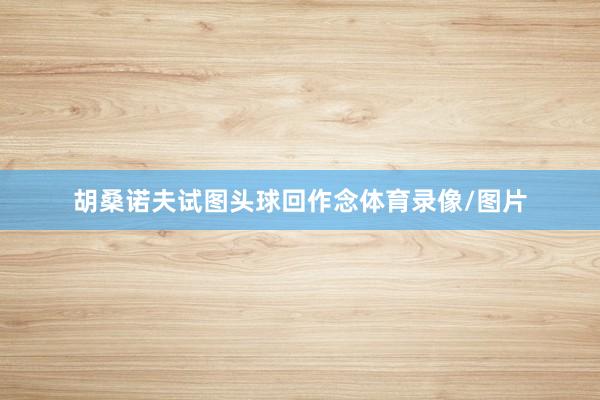胡桑诺夫试图头球回作念体育录像/图片